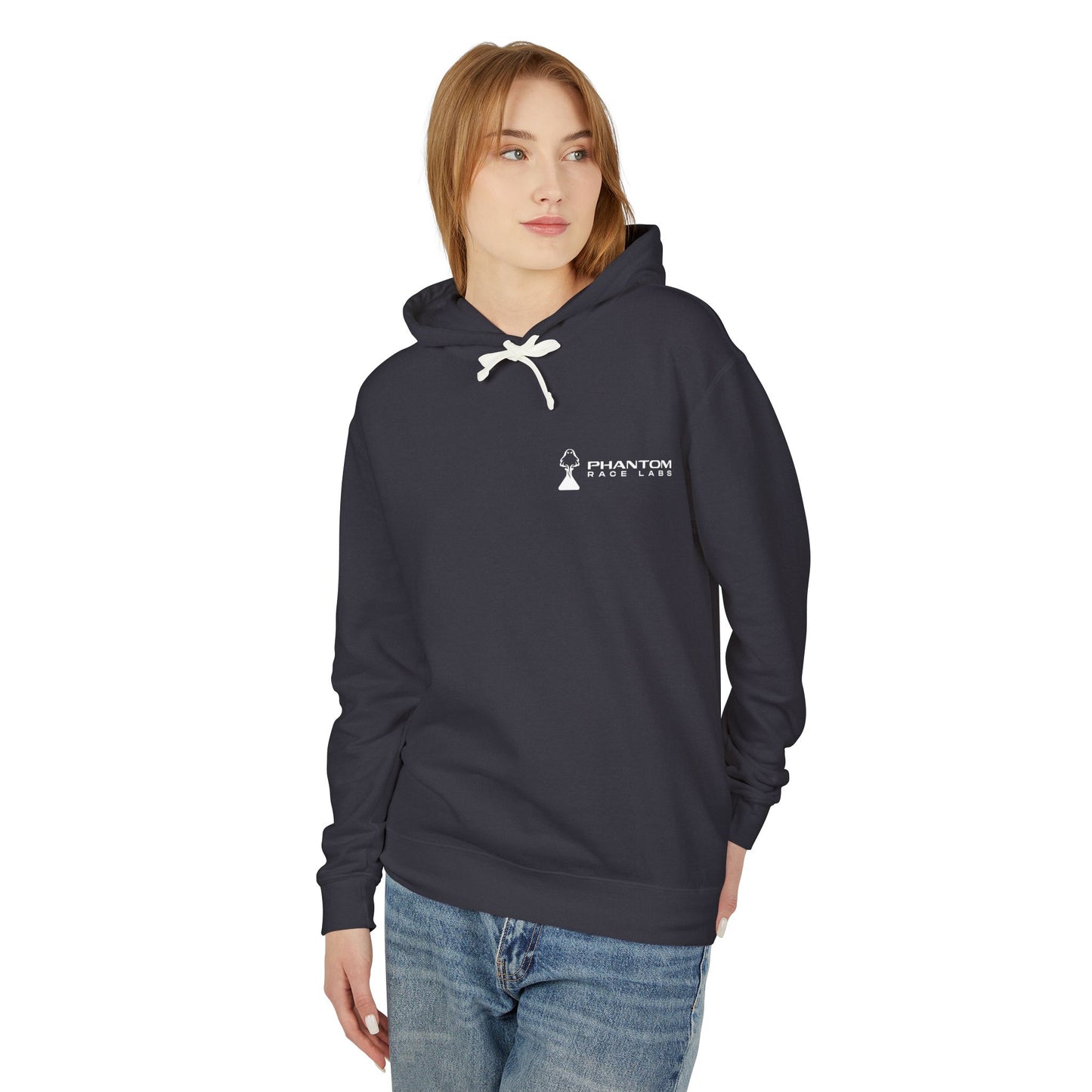 Phantom Race Labs Hoodie - White Text only