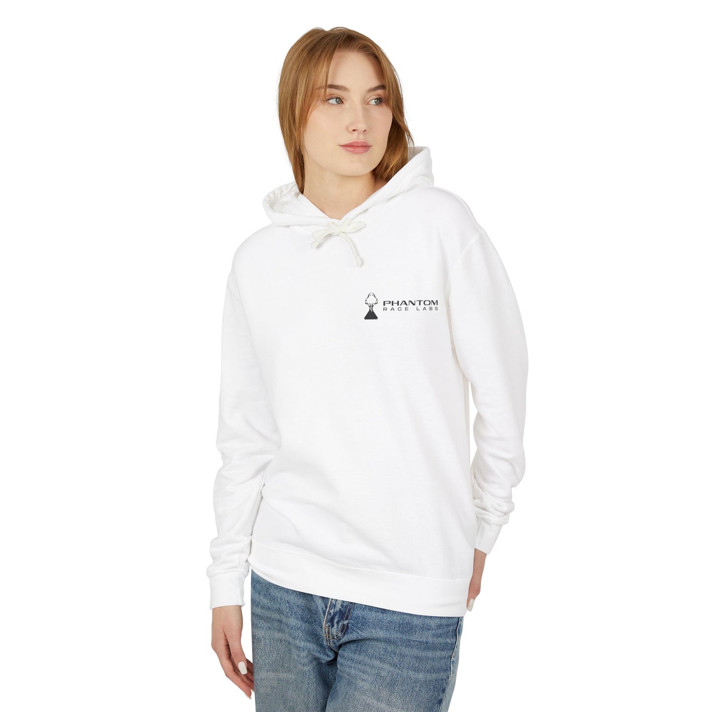 Phantom Race Labs Hoodie - Black Text only
