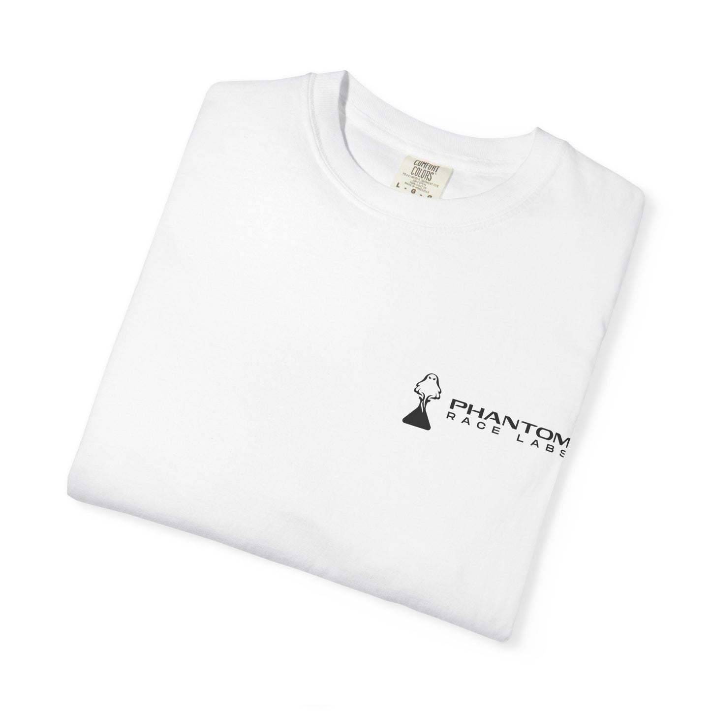 Phantom Race Labs T-Shirt - Black Text and Logo