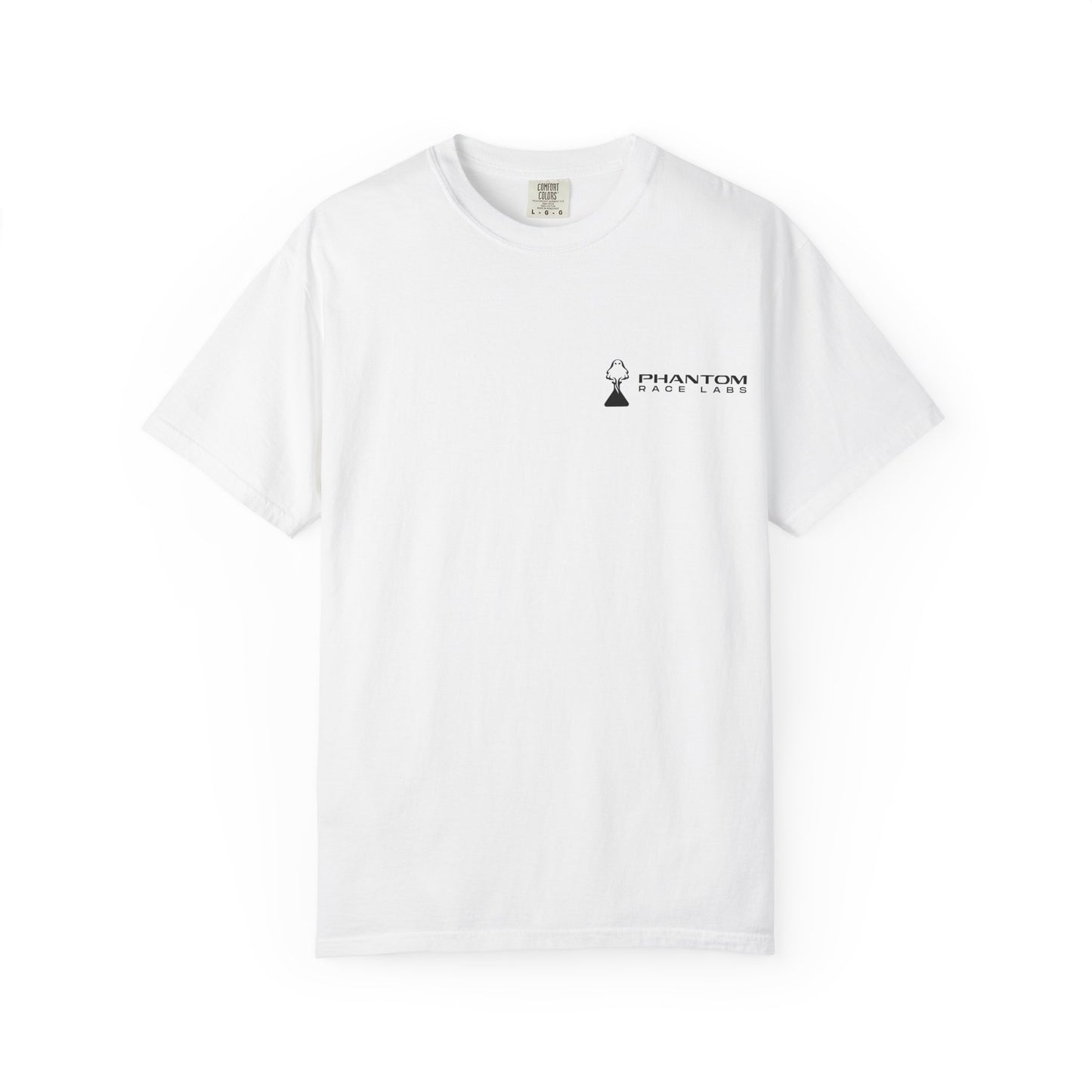 Phantom Race Labs T-Shirt - Black Text and Logo