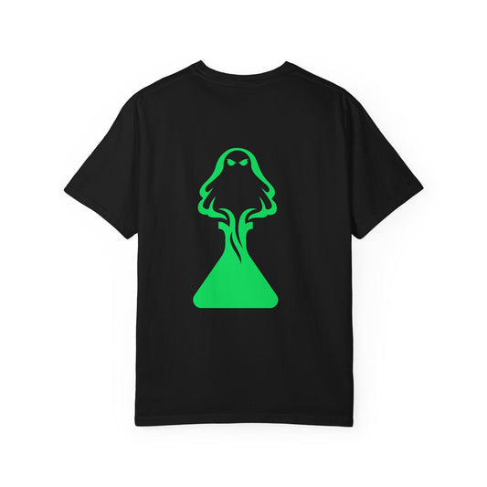 Phantom Race Labs T-Shirt - Green Text and Logo