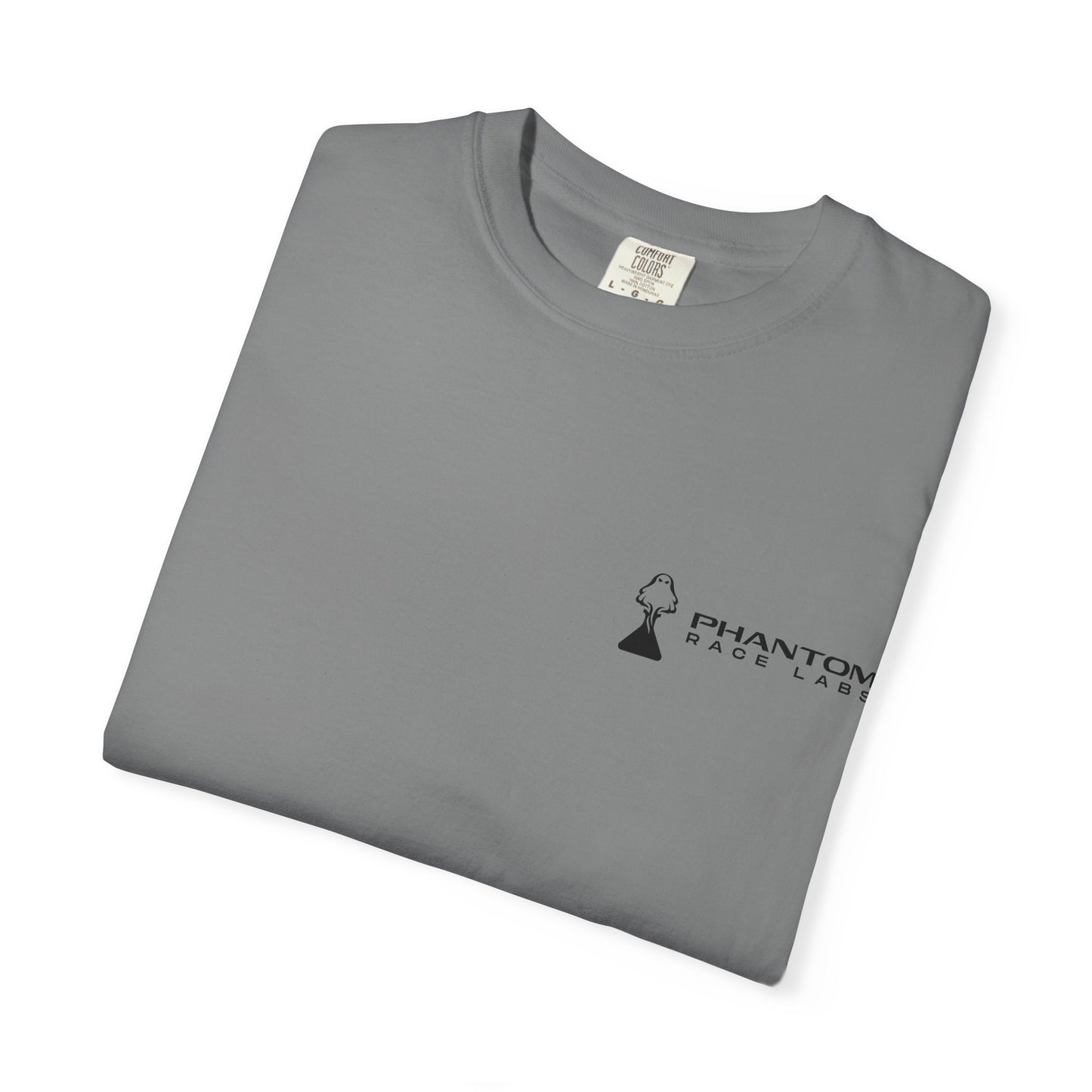 Phantom Race Labs T-Shirt - Black Text and Logo