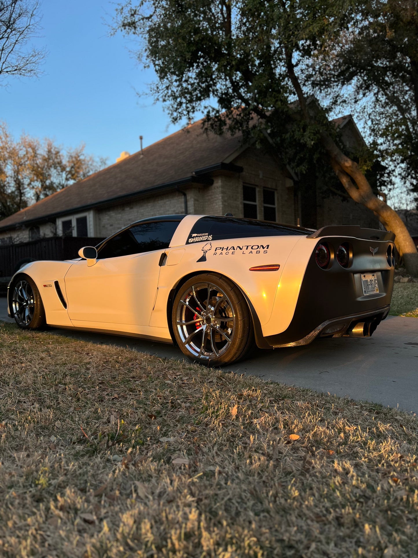 Phantom Race Labs Fender Sticker