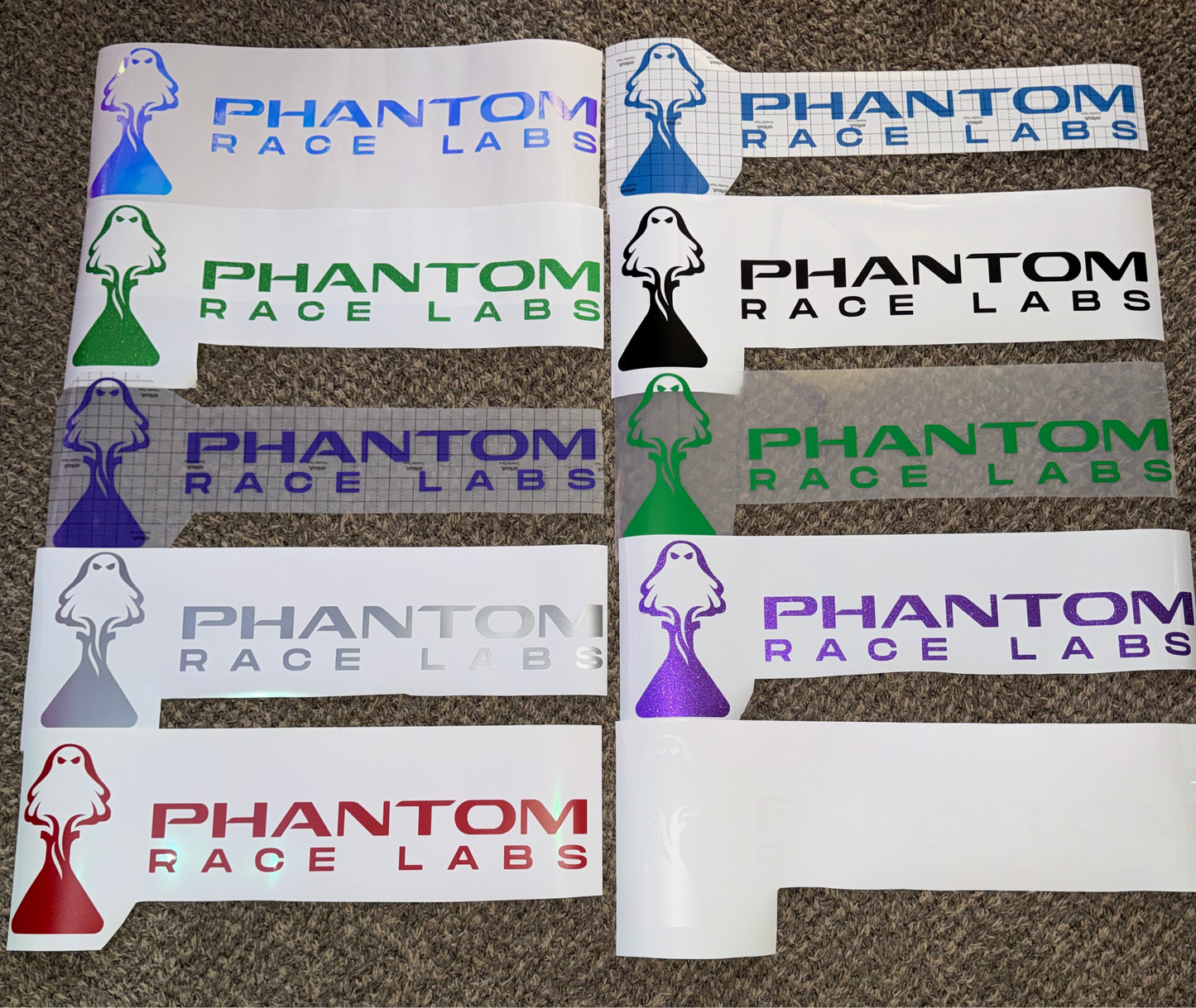 Phantom Race Labs Fender Sticker