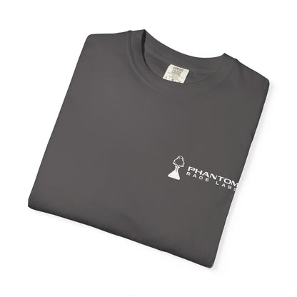 Phantom Race Labs T-Shirt - White Text and Logo
