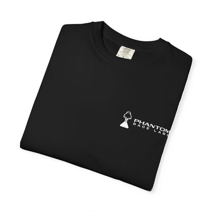 Phantom Race Labs T-Shirt - White Text and Logo